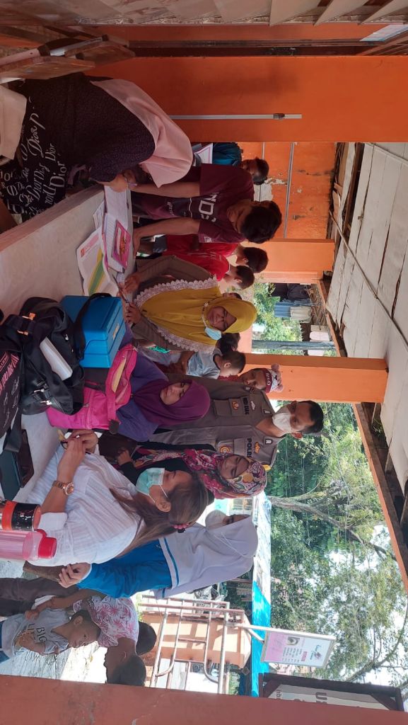 Pak Babin Edukasi Warga Pola Hidup Sehat