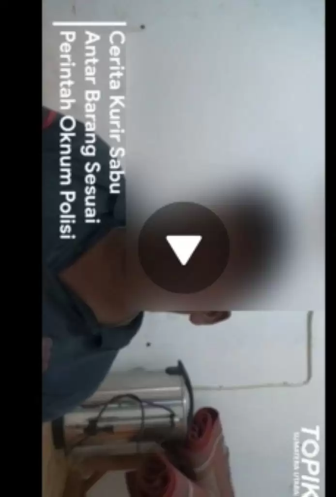 Viral Jendral! Oknum Polisi Binjai Perintah Kurir Antarkan Sabu